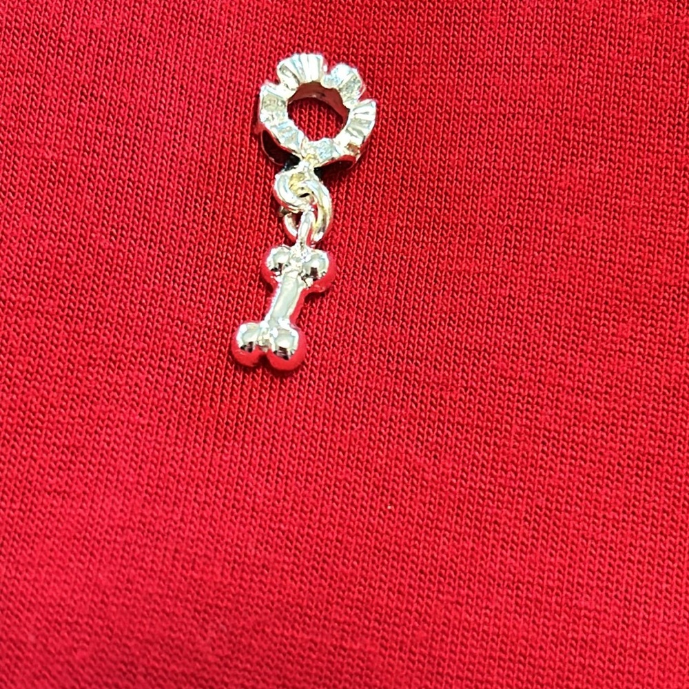 NWOT dog bone charm